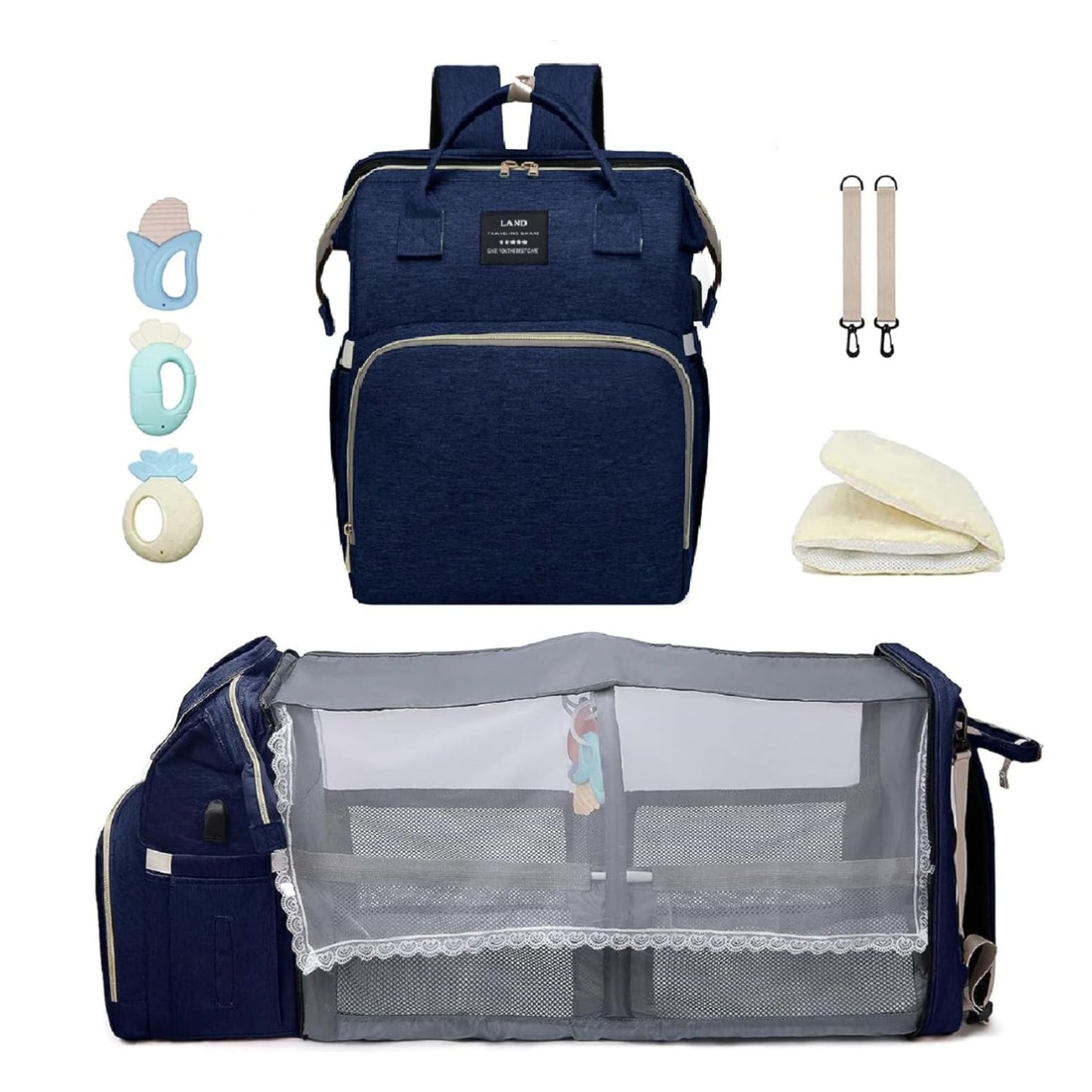 Multifunctional Diaper Baby Backpack