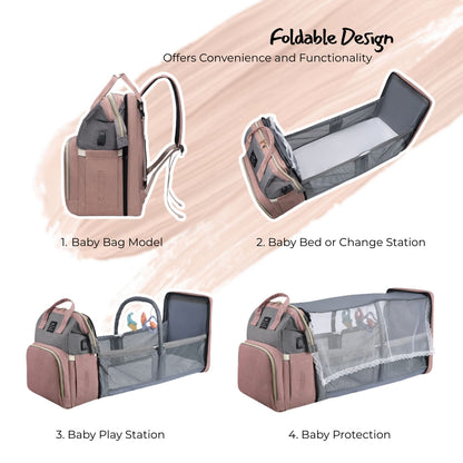 Multifunctional Diaper Baby Backpack