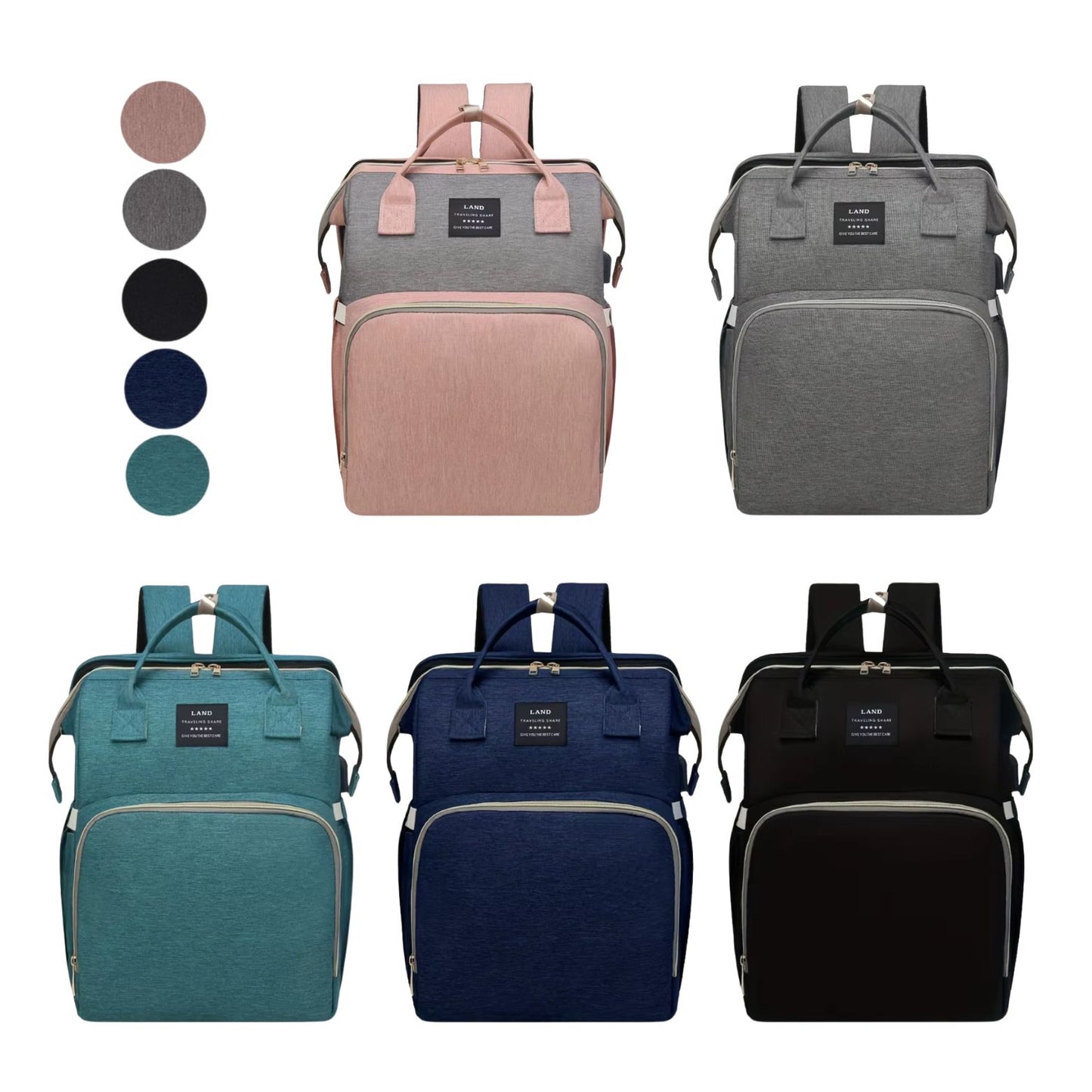 Multifunctional Diaper Baby Backpack