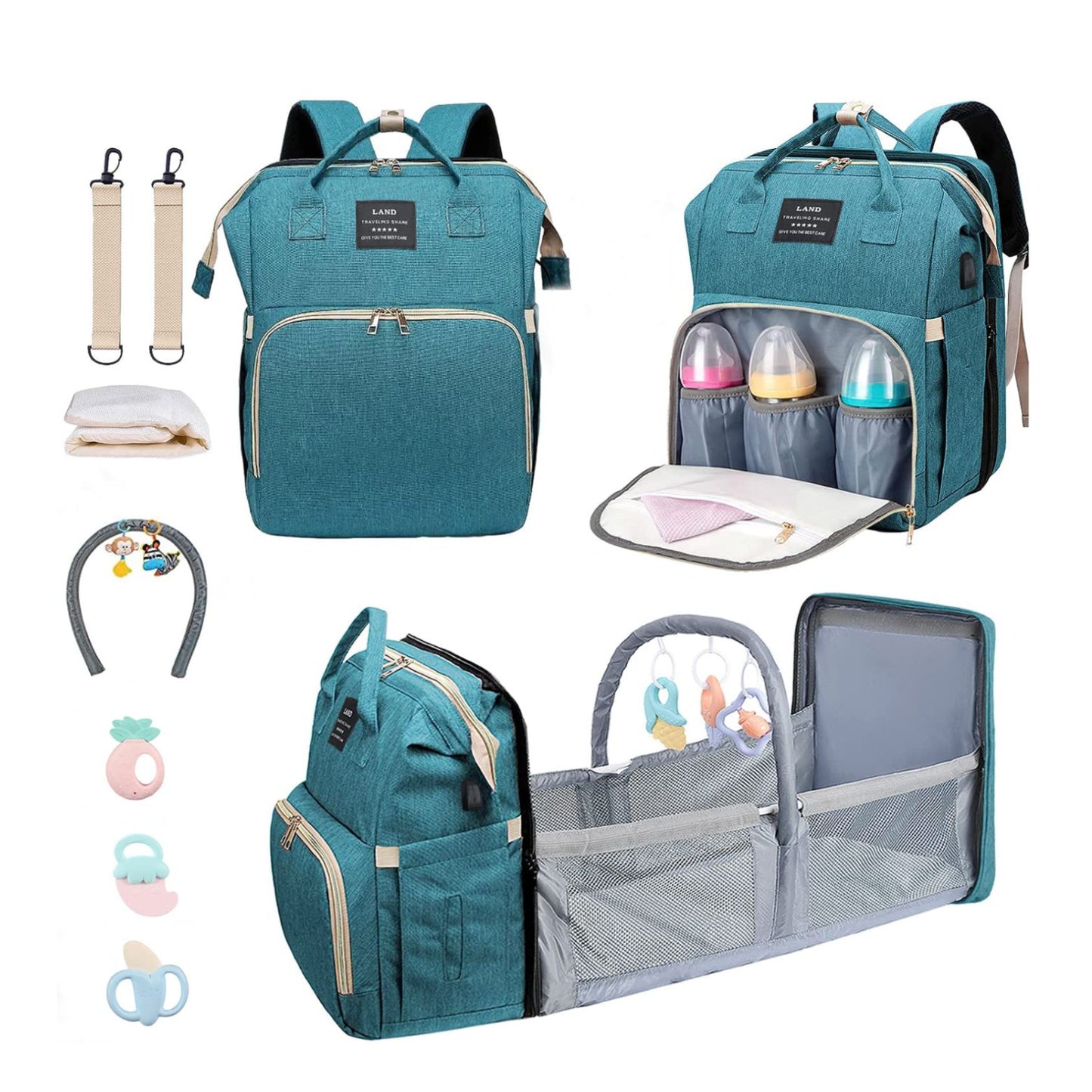 Multifunctional Diaper Baby Backpack