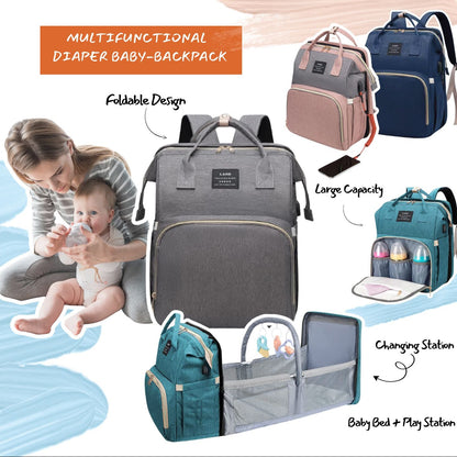 Multifunctional Diaper Baby Backpack